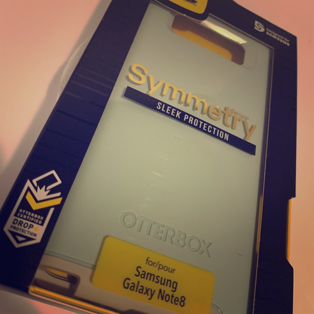 Galaxy Note 8 OtterBox Symetry case:muted waters